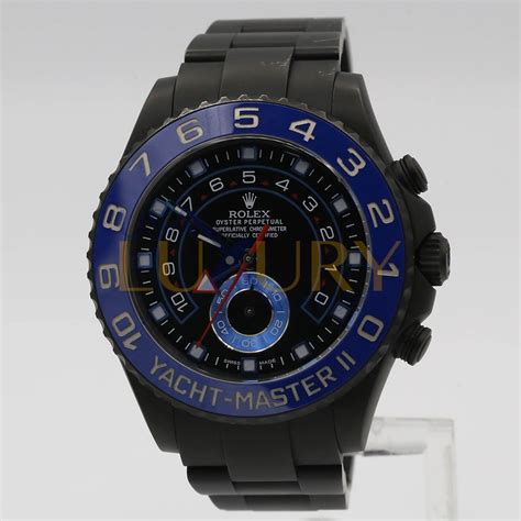 yacht master 2 black